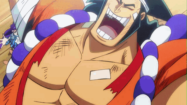 Anime Himbo Oden GIF - Anime Himbo Oden One Piece GIFs
