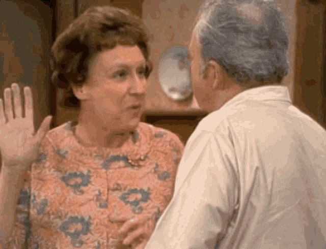 Edith Bunker Hand All In The Family GIF - Edith Bunker Hand All In The Family So Help Me God GIFs