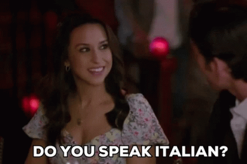 Speak Italian GIF - Speak Italian Laceychabert GIFs