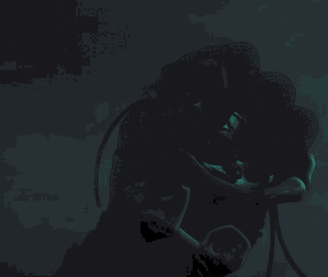 a person holding a glowing object in their hand in the dark