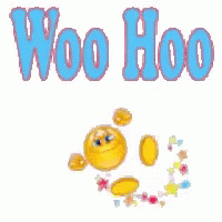 Emoji Woo Hoo GIF - Emoji Woo Hoo Hop GIFs