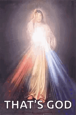 a painting of jesus with a light coming out of his chest .