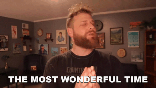 The Most Wonderful Time Grady Smith GIF - The Most Wonderful Time Grady Smith The Season Of Joy GIFs