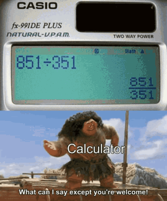 Casio Calculator GIF - Casio Calculator Moana GIFs