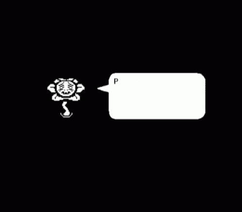 a flower with a speech bubble saying please don 't kill me