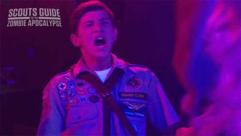 Scared Ben Goudy GIF - Scared Ben Goudy Scouts Guide To The Zombie Apocalypse GIFs