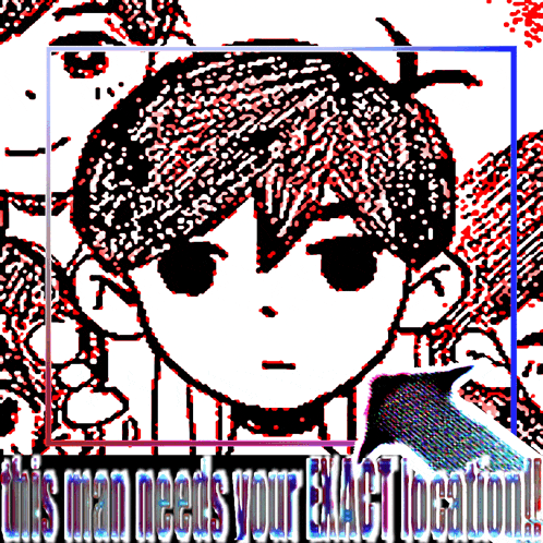 a drawing of a boy with the words this man needs your exac location