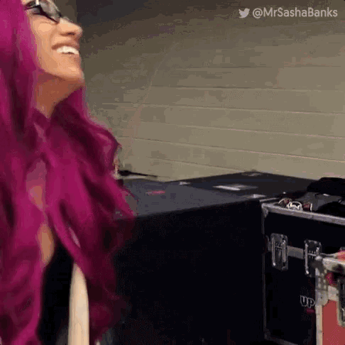 Sasha Banks Wwe GIF - Sasha Banks Wwe Wrestle Mania GIFs