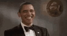 Obama Self GIF - Obama Self Laugh GIFs