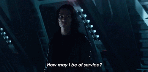 How May I Be Of Service Elnor GIF - How May I Be Of Service Elnor Star Trek Picard GIFs