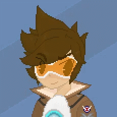 Tracer Smiling GIF - Tracer Smiling Overwatch GIFs