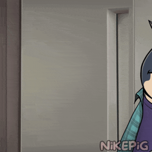 a cartoon of a pig wearing sunglasses and a shirt with nikepig written on it