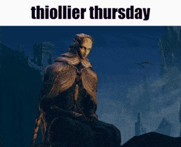 a poster that says thiollier thursday with a drawing of a woman