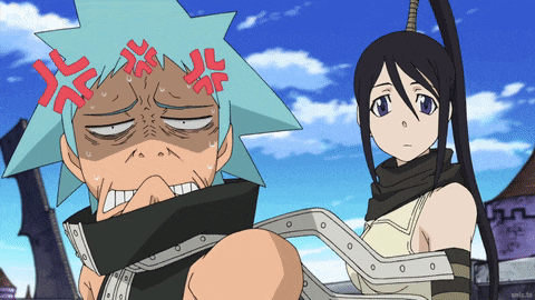 a cartoon of a man with a star on his head and a woman