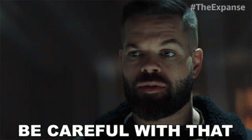 Be Careful With That Amos Burton GIF - Be Careful With That Amos Burton The Expanse GIFs