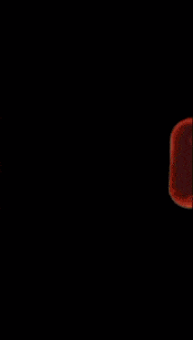 a painting of a flame coming out of a black background