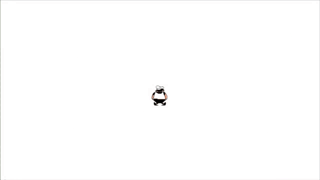 a cartoon drawing of a man with his fist in the air and the words perfect below him