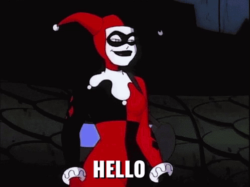 Hello Harley Quinn GIF - Hello Harley Quinn Cartoon GIFs