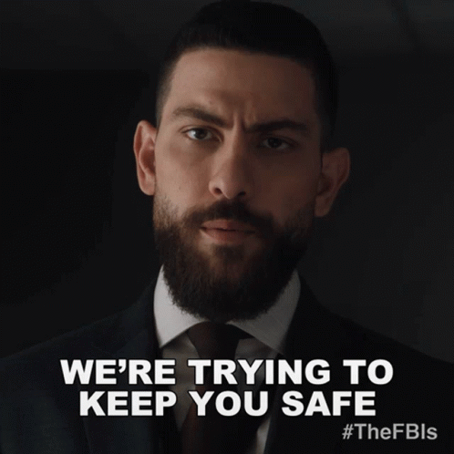 Were Trying To Keep You Safe Special Agent Omar Adom Zidan GIF - Were Trying To Keep You Safe Special Agent Omar Adom Zidan Fbi GIFs