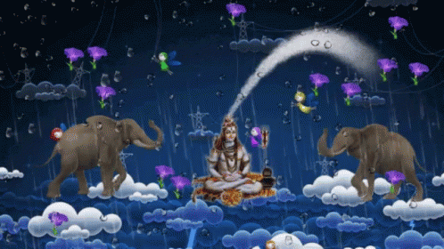 Lord Shiva Raindrops GIF - Lord Shiva Raindrops GIFs