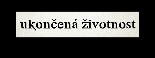 the word životnost is written on a white piece of paper