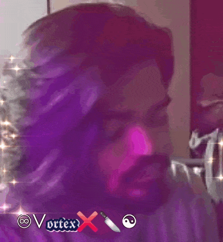 a pink and purple background with a circle that says ' infinity ' on it