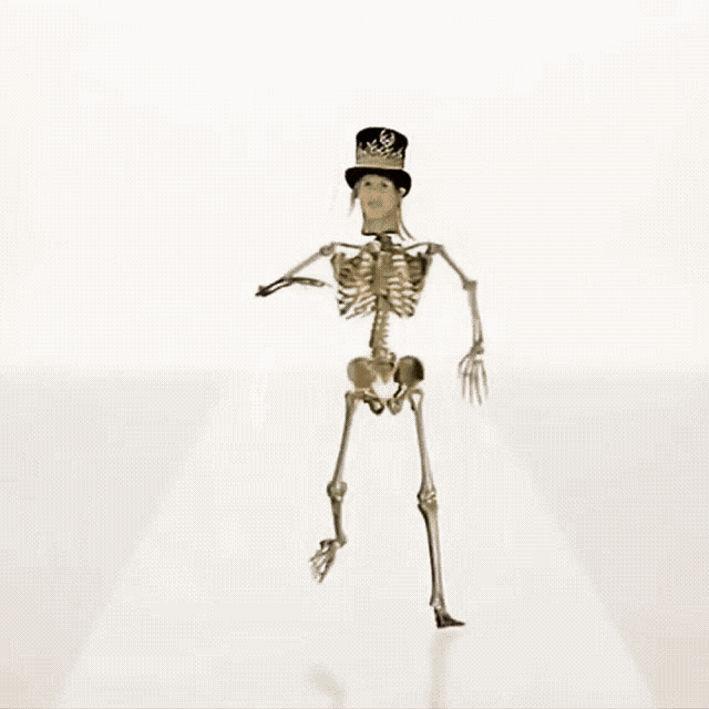 Handsome Skeleton GIF