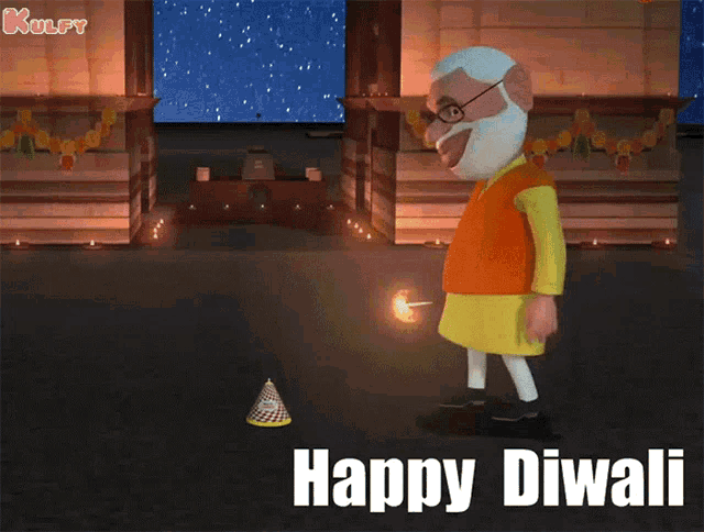 Happy Diwali Pm GIF - Happy Diwali Pm Narendra Modi GIFs