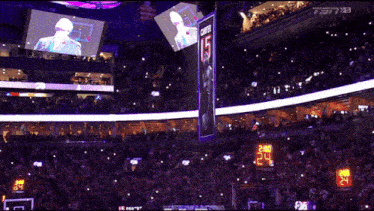 a basketball game is being played in a stadium and the score is 24 to 8