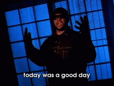 My Feeling When Things Go Right GIF - Ice Cube Good Day Today Was A Good Day GIFs