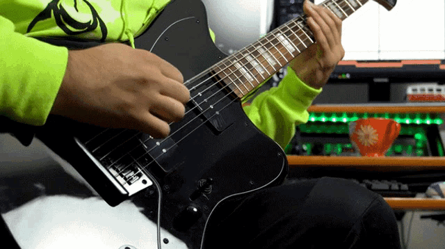 Playing Guitar Andrew Baena GIF