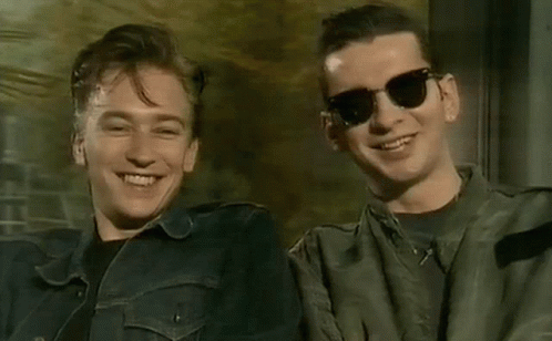 Alan Wilder Dave Gahan GIF - Alan Wilder Dave Gahan Depeche Mode GIFs