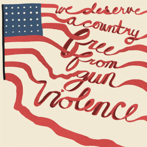 We Deserve A Country Free From Gun Violence Gun Reform GIF - We Deserve A Country Free From Gun Violence Gun Reform Nra GIFs