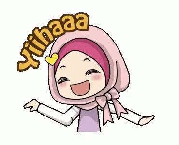 Yiha Semangat GIF - Yiha Semangat Hijab GIFs
