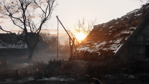 Sunsetting The Witcher GIF - Sunsetting The Witcher The Witcher3wild Hunt GIFs