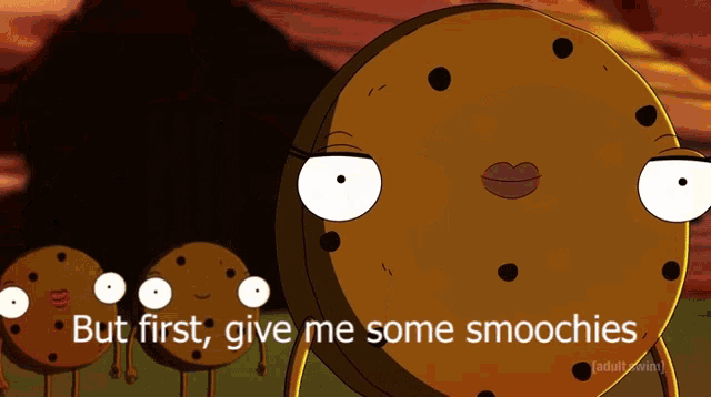 Final Space Smoochies GIF - Final Space Smoochies But First Give Me Some Smoochies GIFs