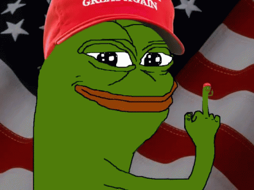 Pepe Middle Finger GIF - Pepe Middle Finger Inception GIFs