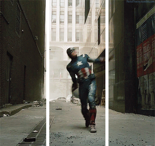 3-d Captain America Shield Toss! GIF - Captainamerica Shield Throw GIFs