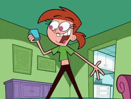 Angry Vicky - Fairly Odd Parents GIF - Fairly Odd Parents Phone GIFs