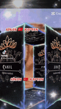 a tiktok video of a person named sinan