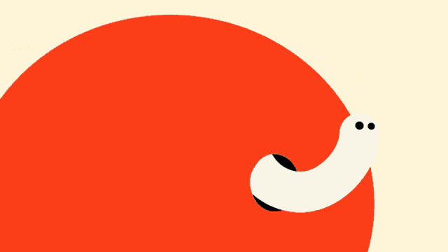 an illustration of a hand reaching out to a red circle