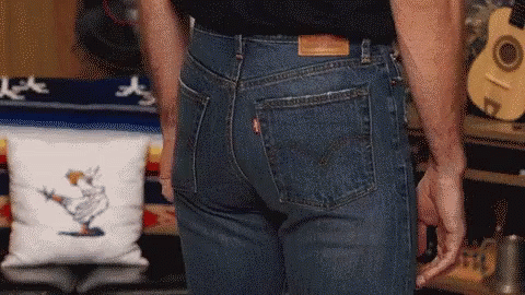 Butt Exercise GIF - Butt Exercise Jeans GIFs