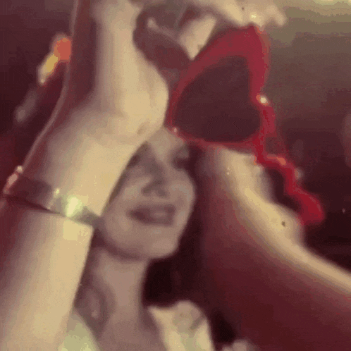 Lana Del Rey Heart Shaped Sunglasses GIF - Lana Del Rey Heart Shaped Sunglasses Samigifs GIFs