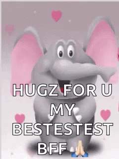 Elephant Hug GIF - Elephant Hug Happy GIFs