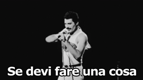 Freddie Mercury Queen Fai Bene Le Cose Fai Le Cose Con Stile GIF - Freddie Mercury Queen Do Things Good GIFs