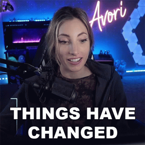 Things Have Changed Avori GIF - Things Have Changed Avori A Lot Of Things Have Changed GIFs