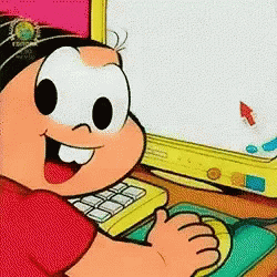 Happy Computer Time GIF - Happy Computer Time Playing GIFs