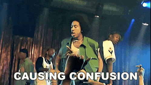 Causing Confusion Disturbing The Peace Ludacris GIF - Causing Confusion Disturbing The Peace Ludacris Move Bitch Song GIFs