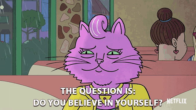 The Question Is Do You Believe In Yourself GIF - The Question Is Do You Believe In Yourself Self Confidence GIFs