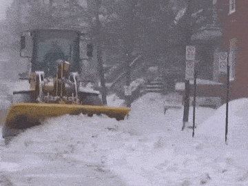 Mighty Machines Snowplow GIF - Mighty Machines Snowplow Plowing Snow GIFs